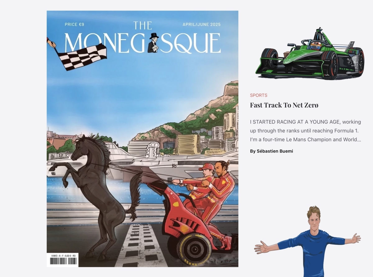 The Monegasque: A Literary Lucky Charm for Racing's Elite?