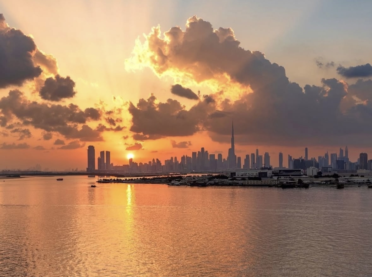 Dubai’s coastline and seawater intake facilities