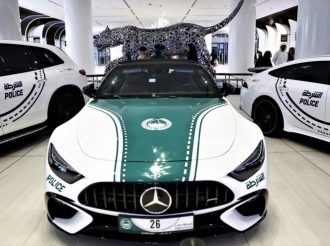 Mercedes-Benz Patrol Vehicles Join Dubai Police Fleet on World Tourism Day