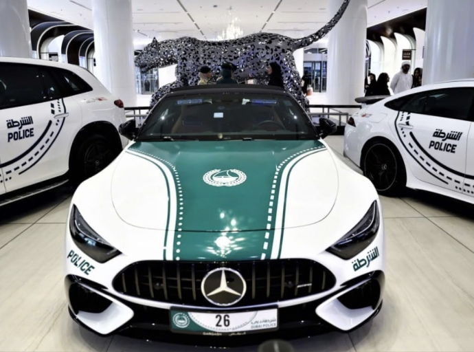 Mercedes-Benz Patrol Vehicles Join Dubai Police Fleet on World Tourism Day