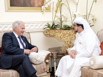 At Dubai Summit, DEWA Chief and Finland’s Former President Discuss Global Sustainability Efforts