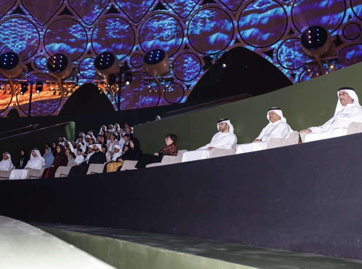Mansoor bin Mohammed Attends Opening of ICOM Dubai 2025 at Expo City