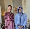 Crown Princess of Sweden Convenes with Sheikha Latifa bint Mohammed in Stockholm