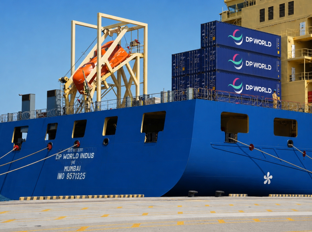 DP World Acquires Container Vessel to Expand Indian Coastal Shipping Network